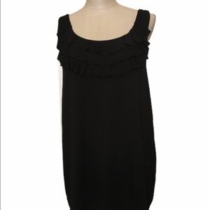 Lane Bryant 🛍️ Black Sleeveless Top Sz 14